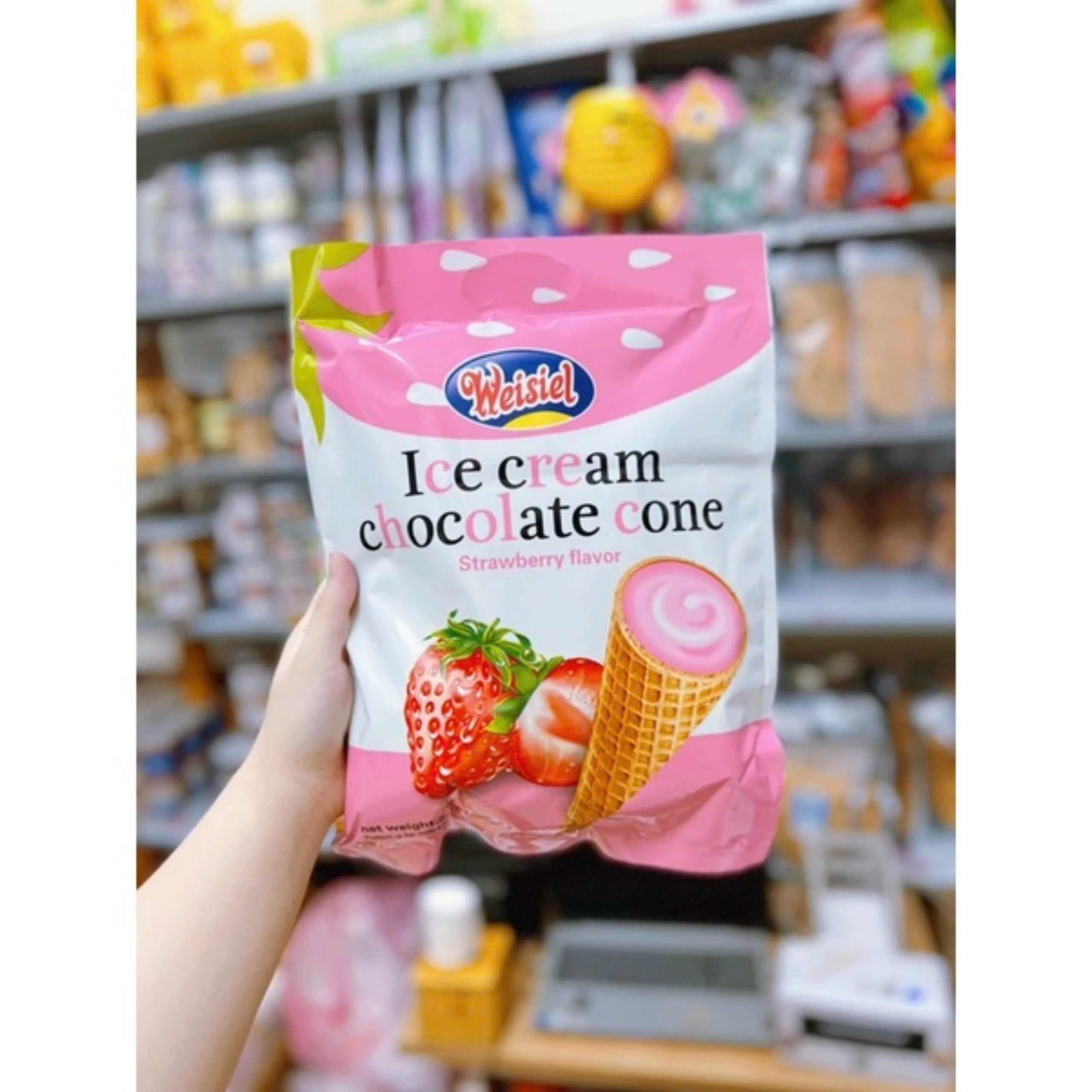 Bánh Ốc Quế Hàn Quốc WEISIEL 270g