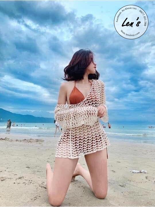 ÁO REN ĐI BIỂN MẶC NGOÀI BIKINI