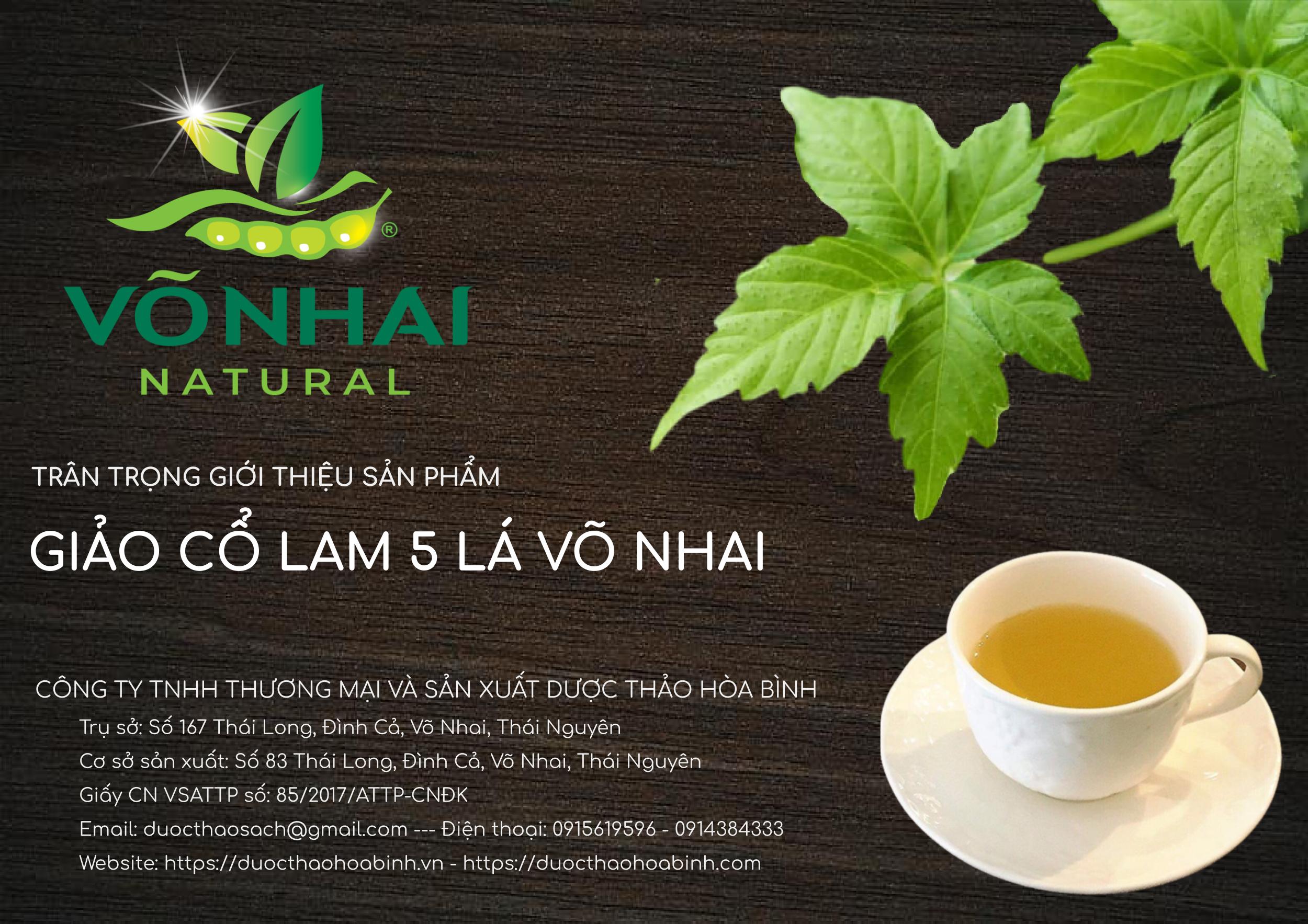 Trà Giảo cổ lam 5 lá Võ Nhai