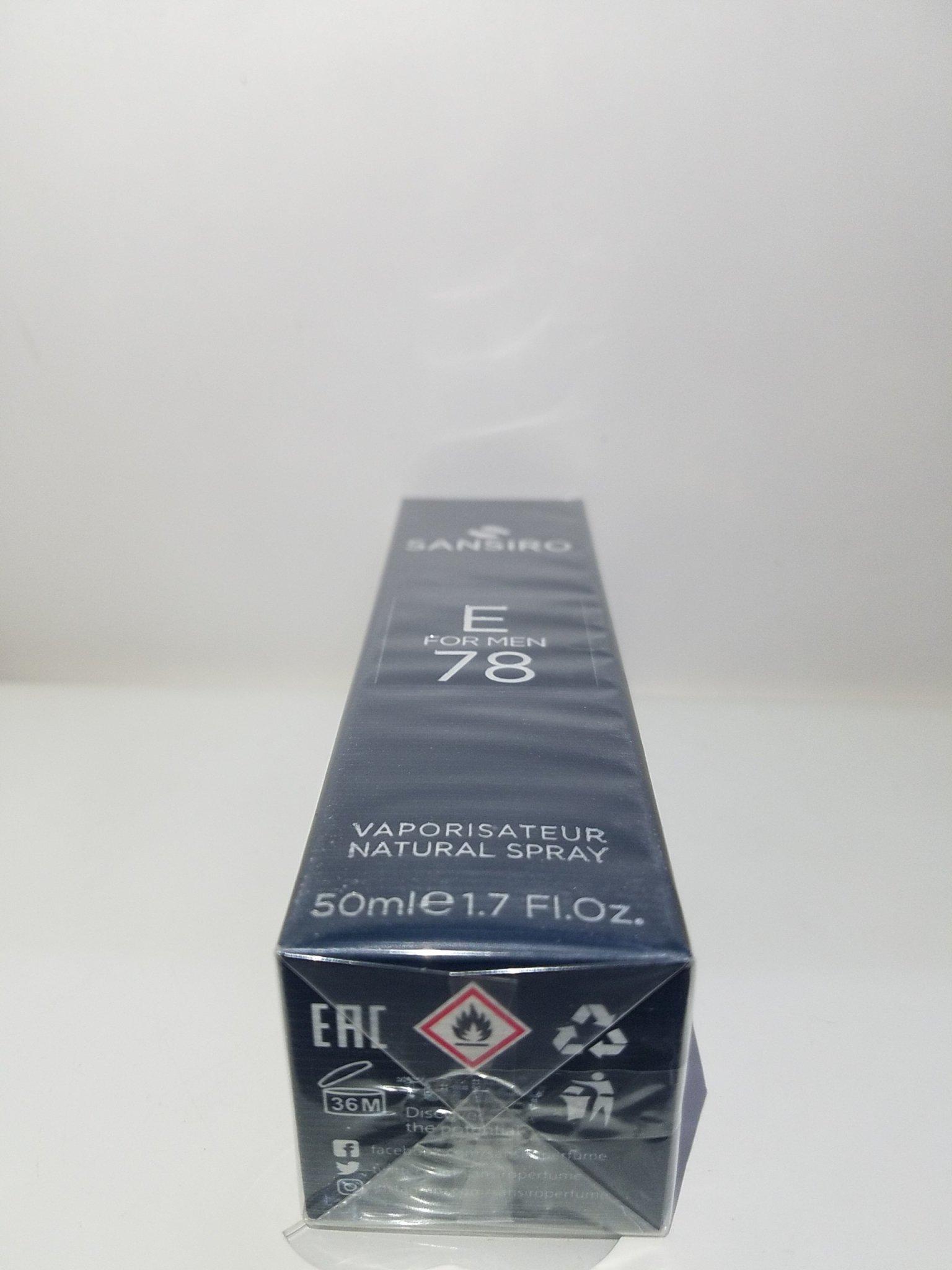 Nước hoa Sansiro 50ml E78 cho nam