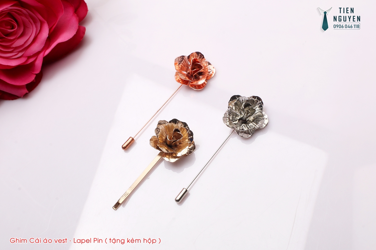 Ghim Cài Áo Vest Nam - Phụ Kiện Cài Áo