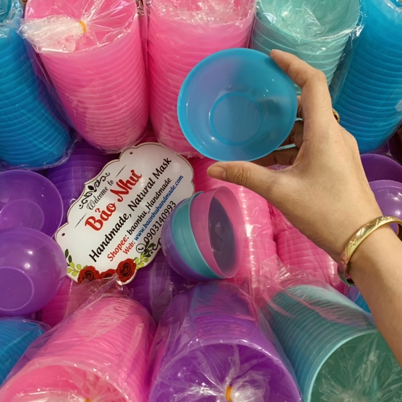 Chén Nhựa Minisize Trộn Mặt Nạ