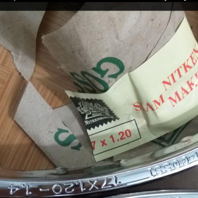 niềng SIAM GOSSI GẮN XE DREAM, WAVE THÁI VIỆT ( giá bán lẻ từng cái và fun bô. vành ) ( Giảm-15%)