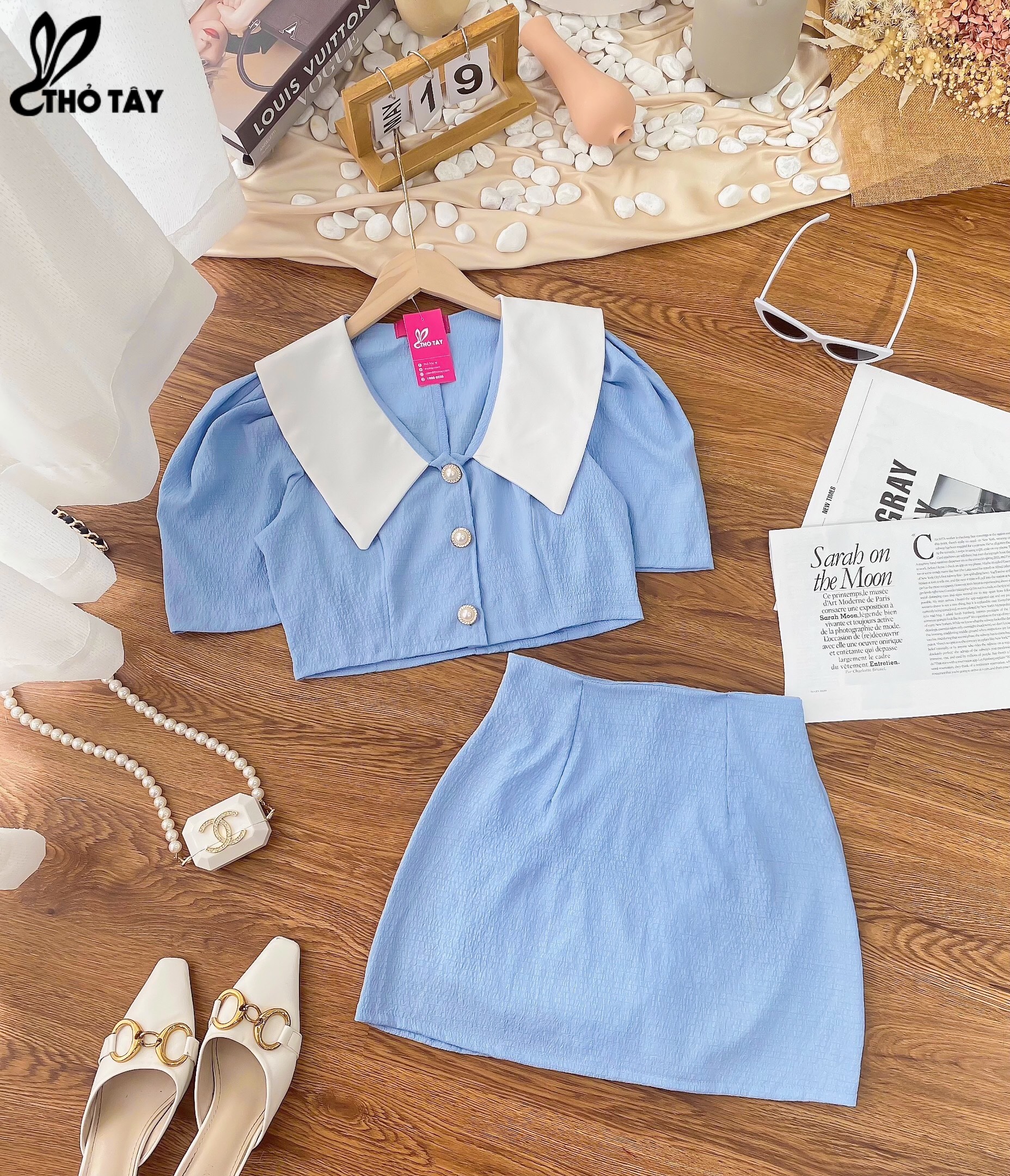 Set Bộ Nữ Tiểu Thư - THỎ TÂY S269Cx224