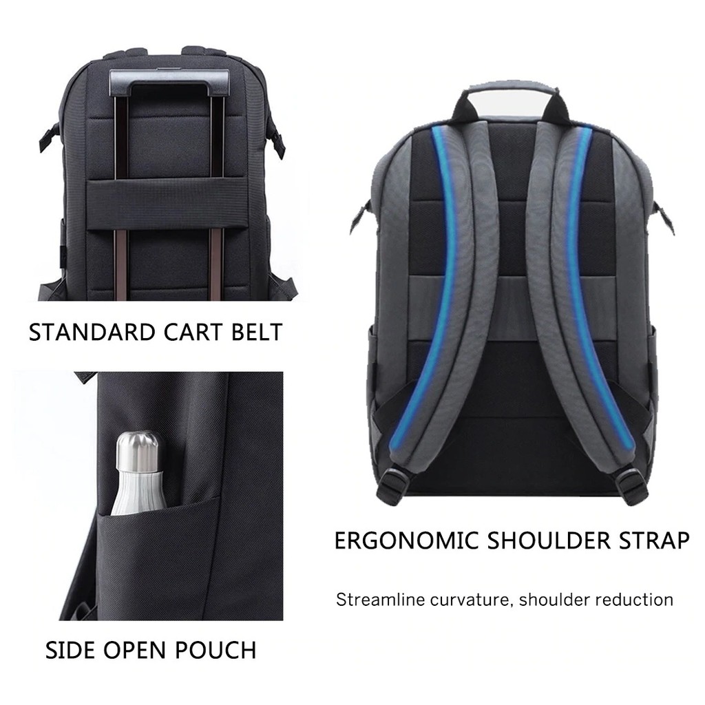 [CAM KẾT CHÍNH HÃNG] Balo đeo Laptop Xiaomi 90 Point Multitasker 2084
