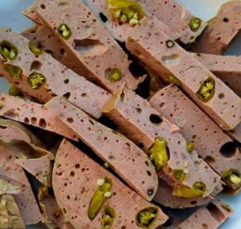 1kg chả lụa bò gân ốt xiêm xanh đặc biệt