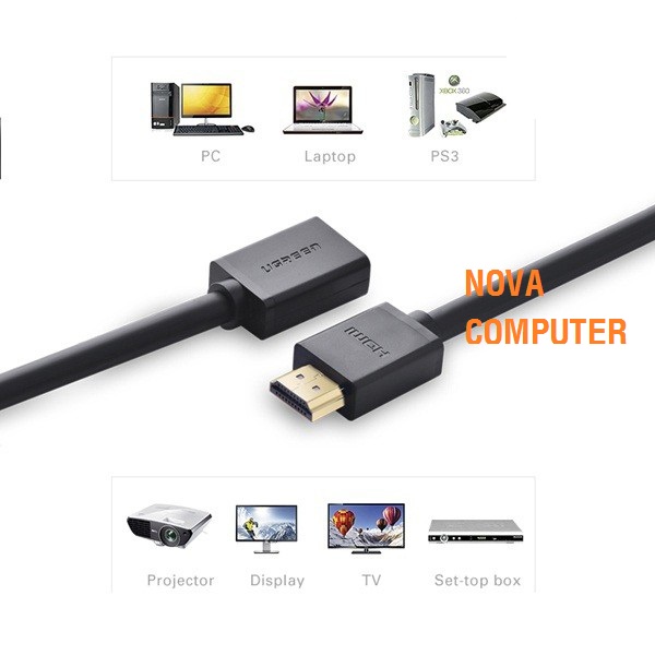 Cáp nối dài HDMI dài 3M Ugreen 10145 Chính Hãng
