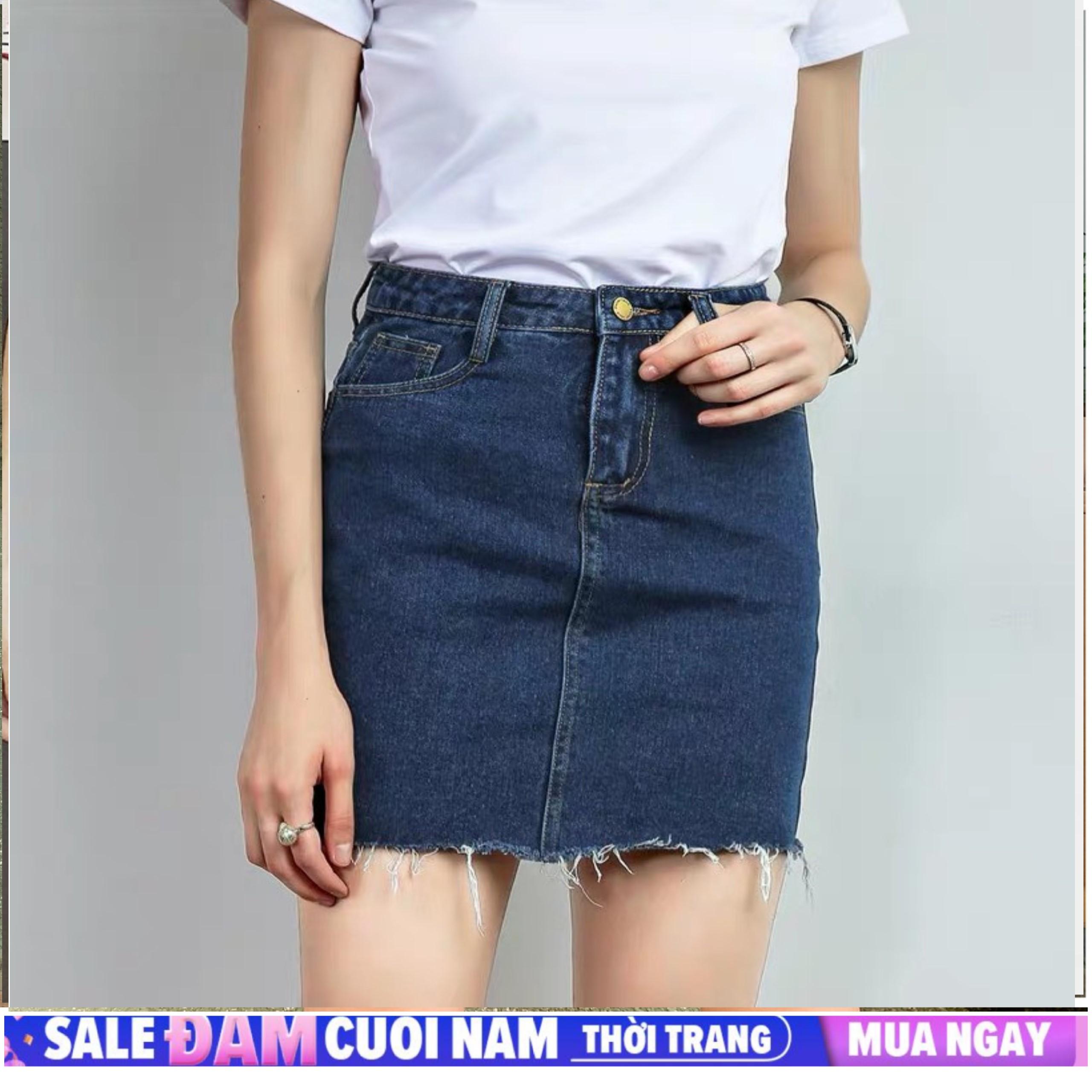 CHÂN VÁY JEAN NGẮN TRONG CÓ QUẦN BIG SIZE 2195