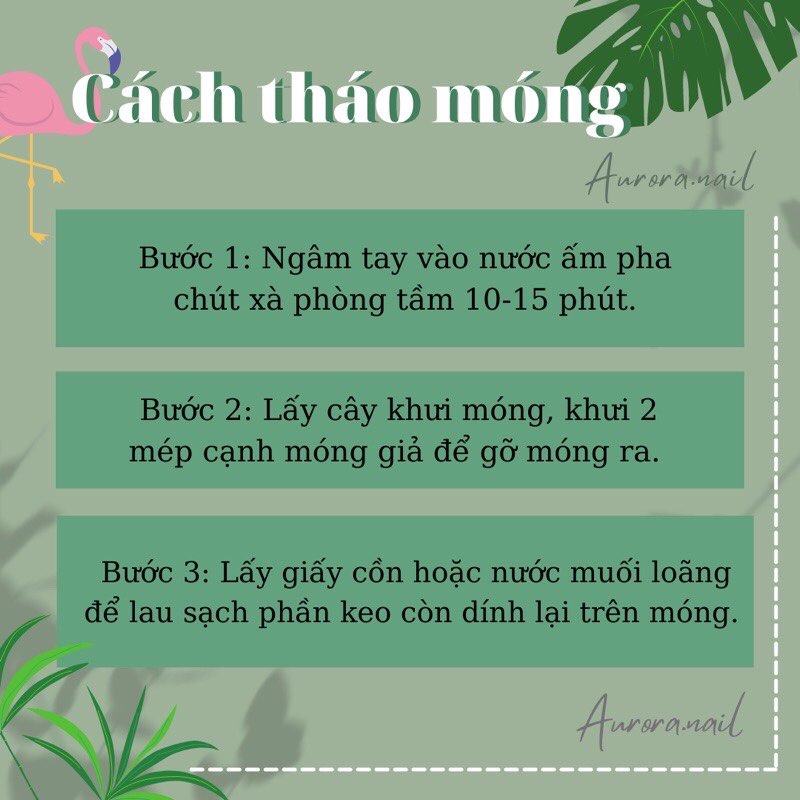 Bộ 24 Móng Tay Giả Màu Đỏ Đính Đá Cực Sang