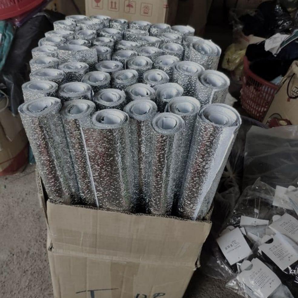 Giấy bạc dán bếp cuộn 3mx60