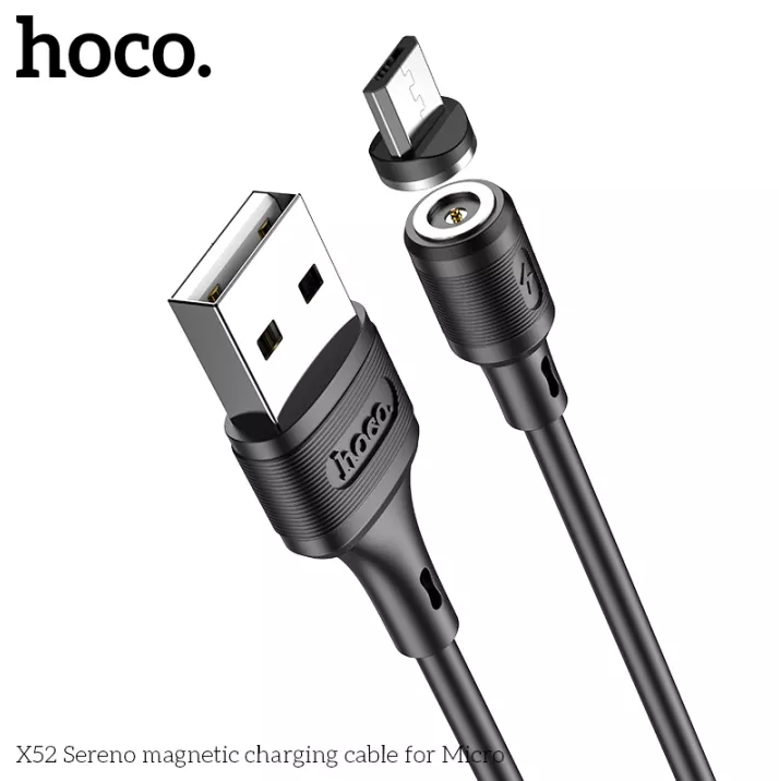 Dây sạc nam châm iphone type c micro usb hoco uc52  - cáp sạc lightning type c micro usb từ tính dùng cho IP androi samsung v...v  - KOI TECH