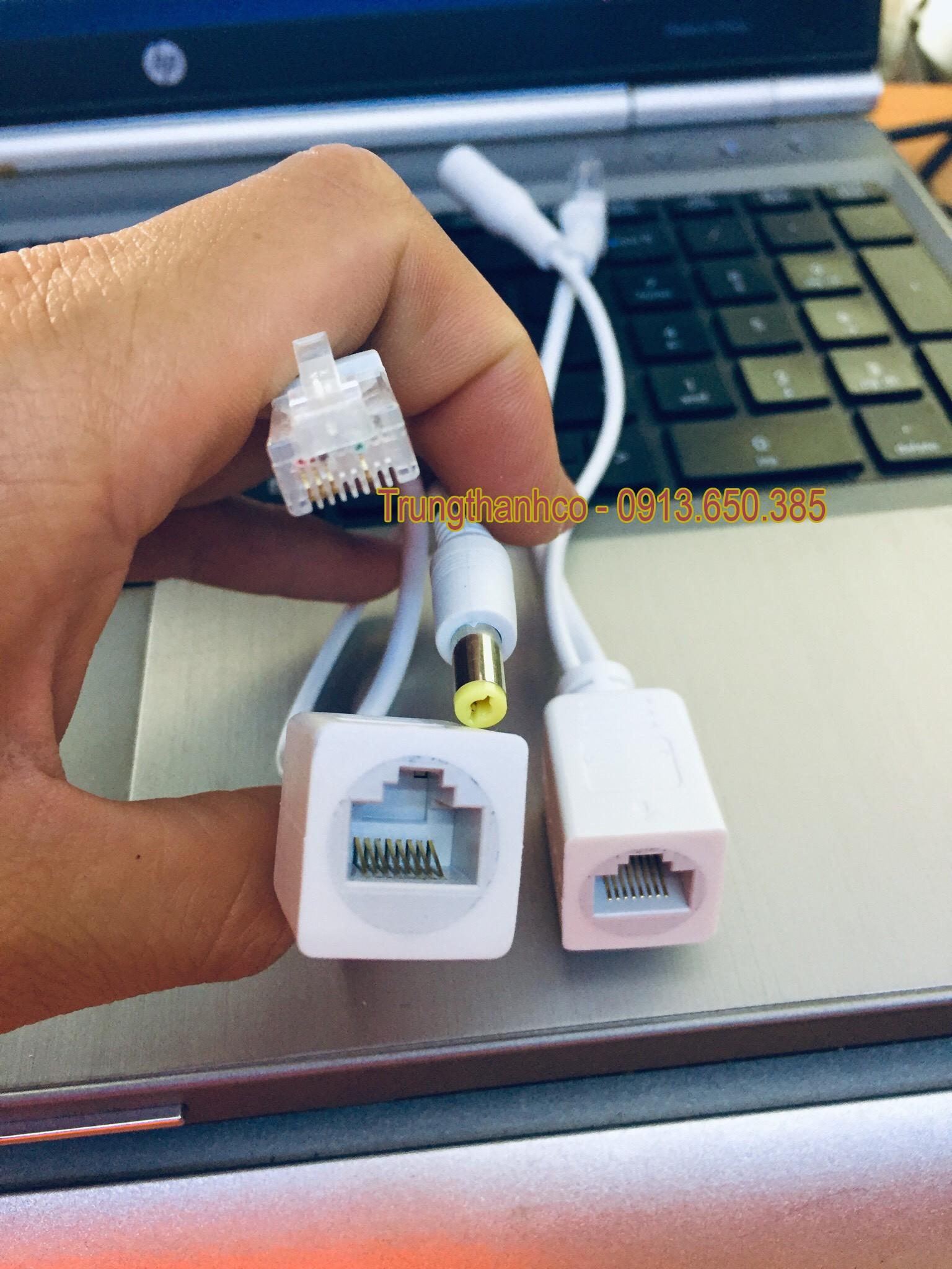 Bộ 2 Balun Chuyển Đổi POE Cho Camera IP
