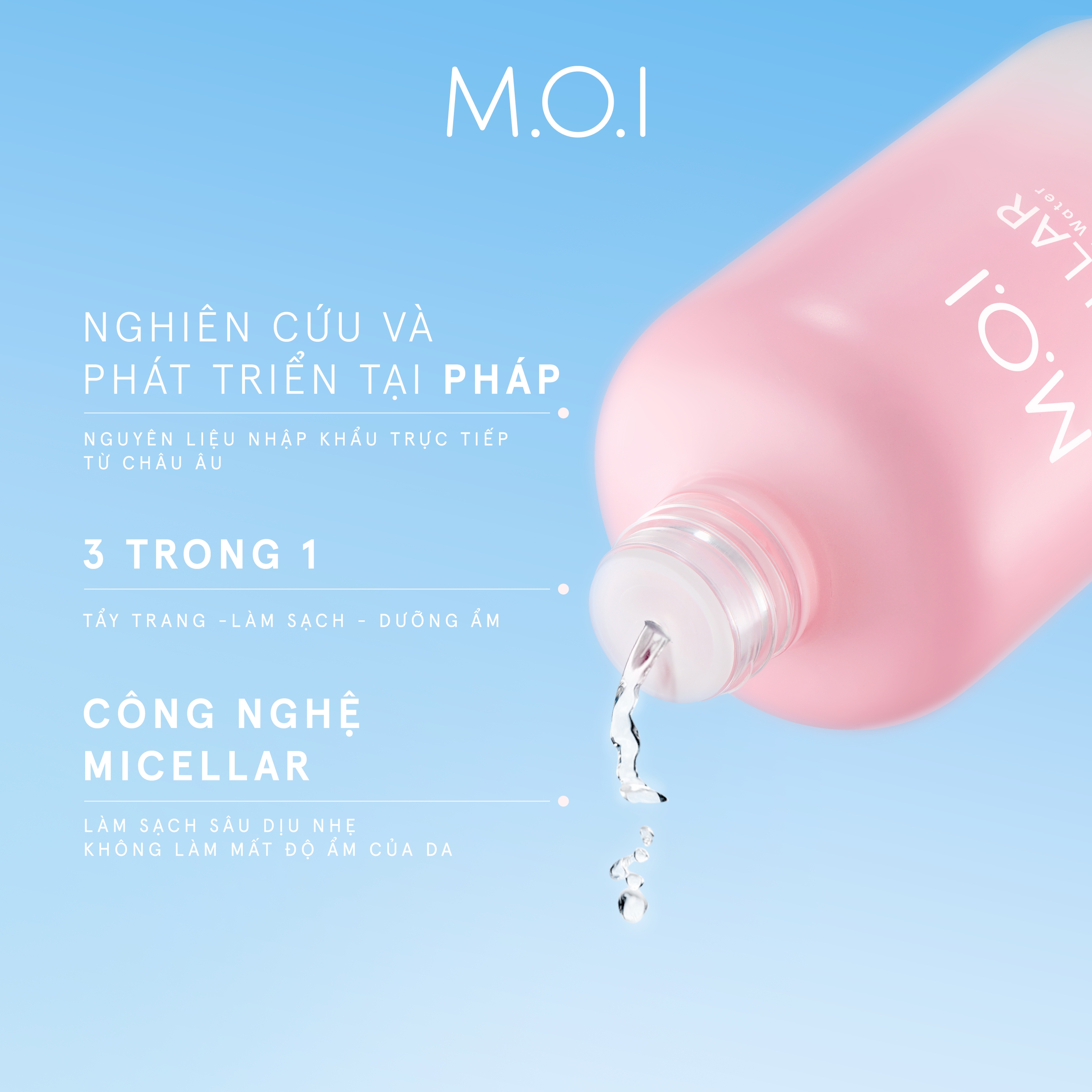 GIFT_Nước tẩy trang minisize by M.O.I 40ml