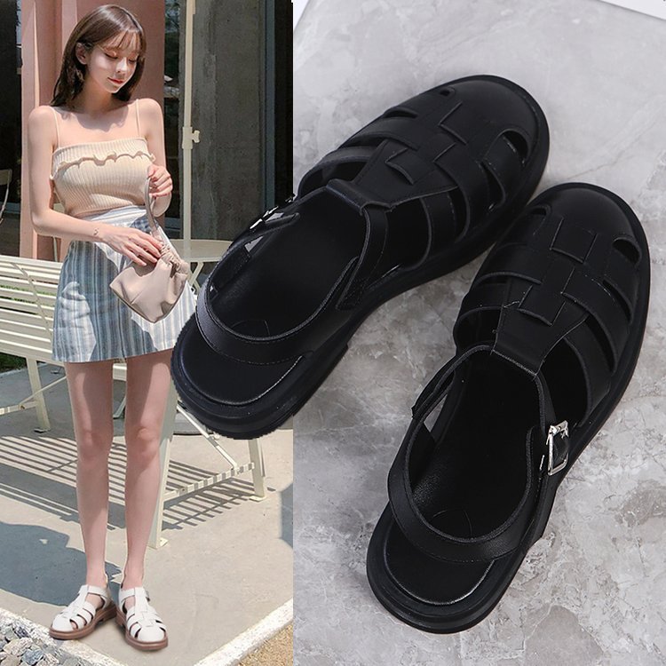 sandal Sục rọ quai cài