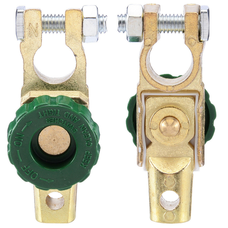 Thời trang Car- Battery Isolator Terminal Quick Cut-off Disconnect Master Shut Kill Switch