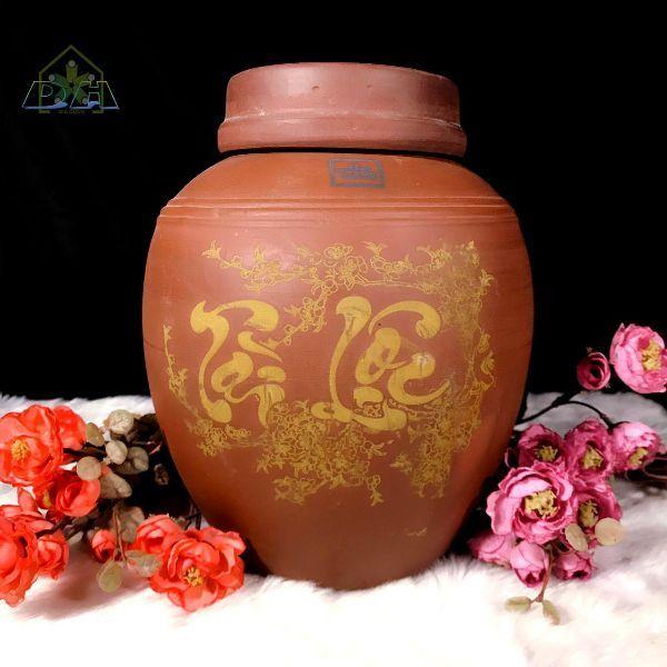 Hũ muối Tài Lộc phong thủy 4 lít