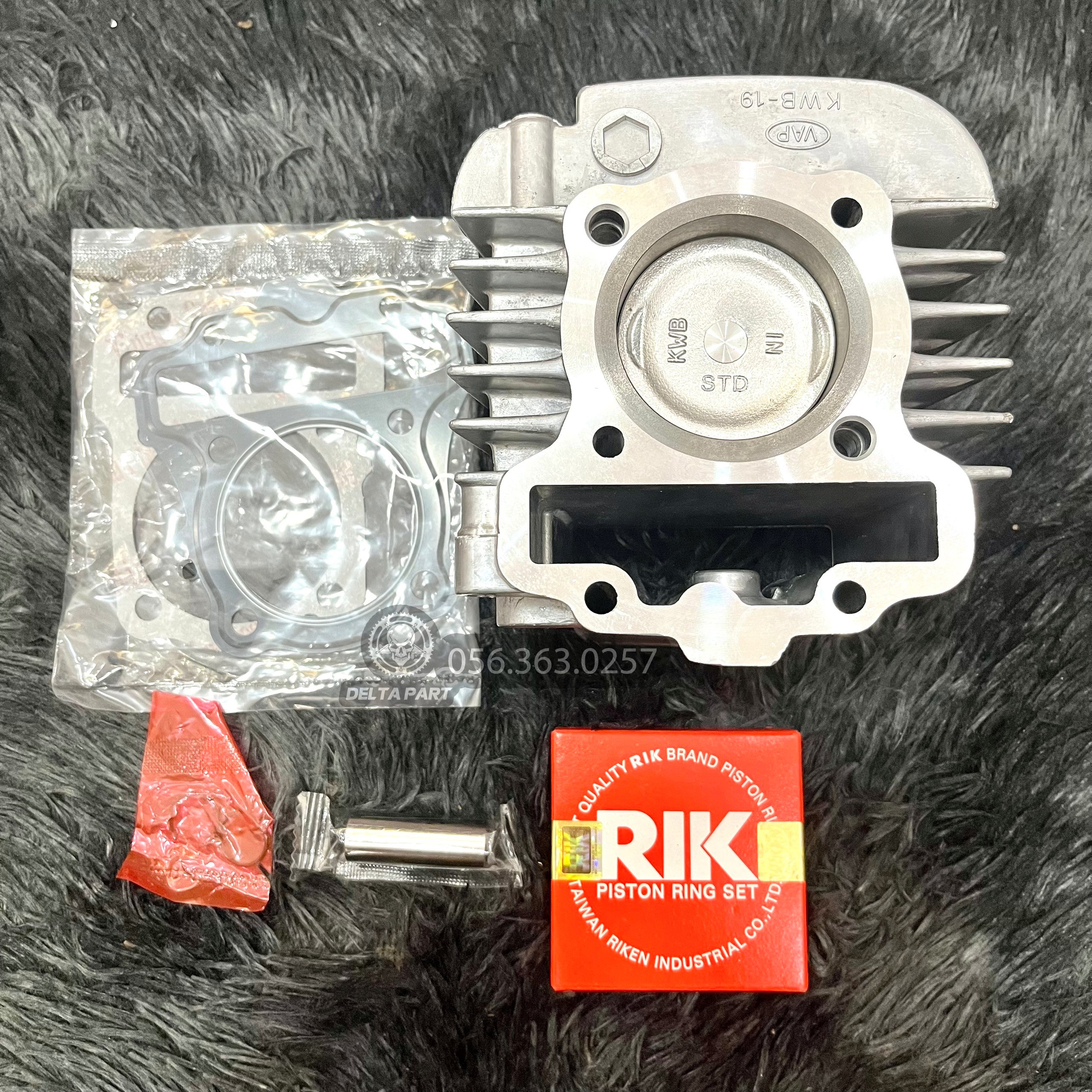 Lòng xi lanh wave a 110, s110 rsx blade zin trái 50 ful lòng piston bạc ắc ron