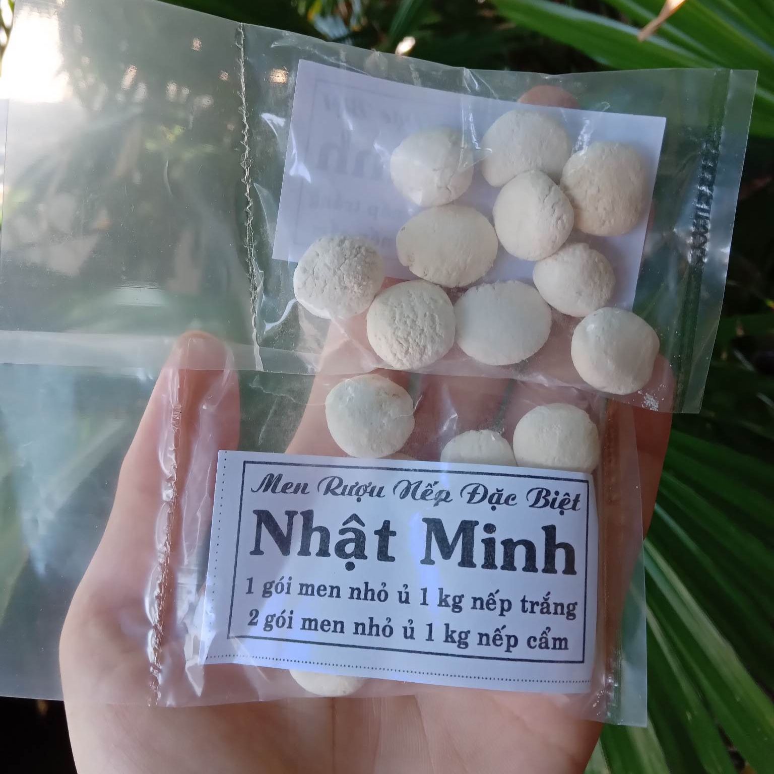 [20 gói ủ 20kg nếp] Men ngọt, men cơm rượu, ủ rượu nếp cẩm, men rượu, ủ rượu ba trăng