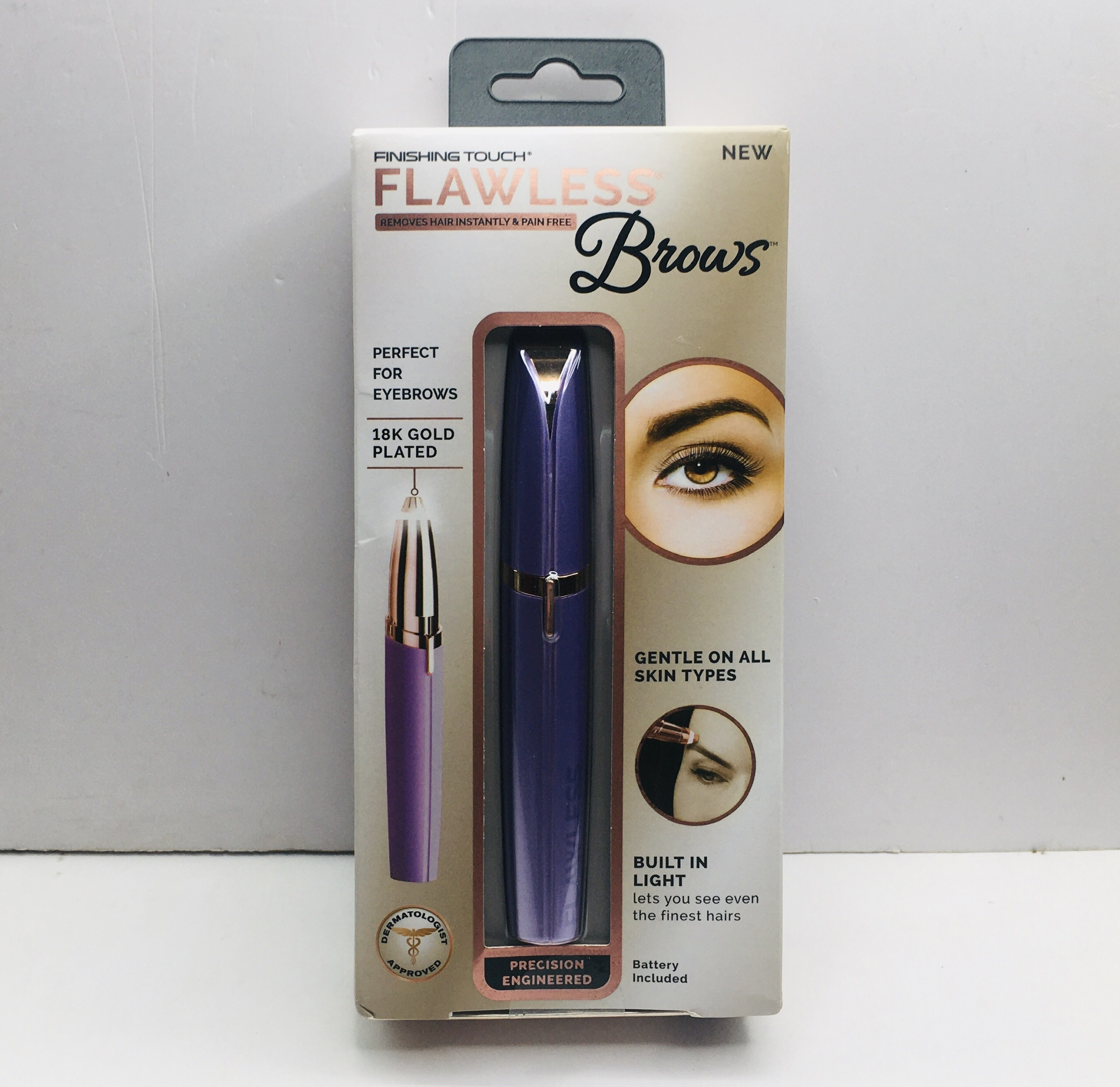 Máy cạo lông mày Finishing Touch Flawless Brows Hair Remover-Hàng USA