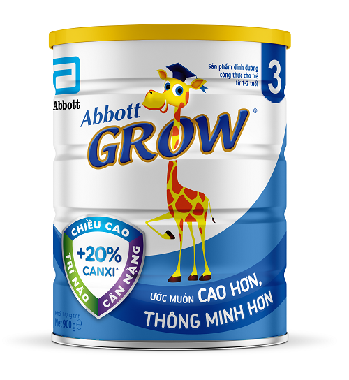 Sữa bột Abbott Grow 3 - 900g