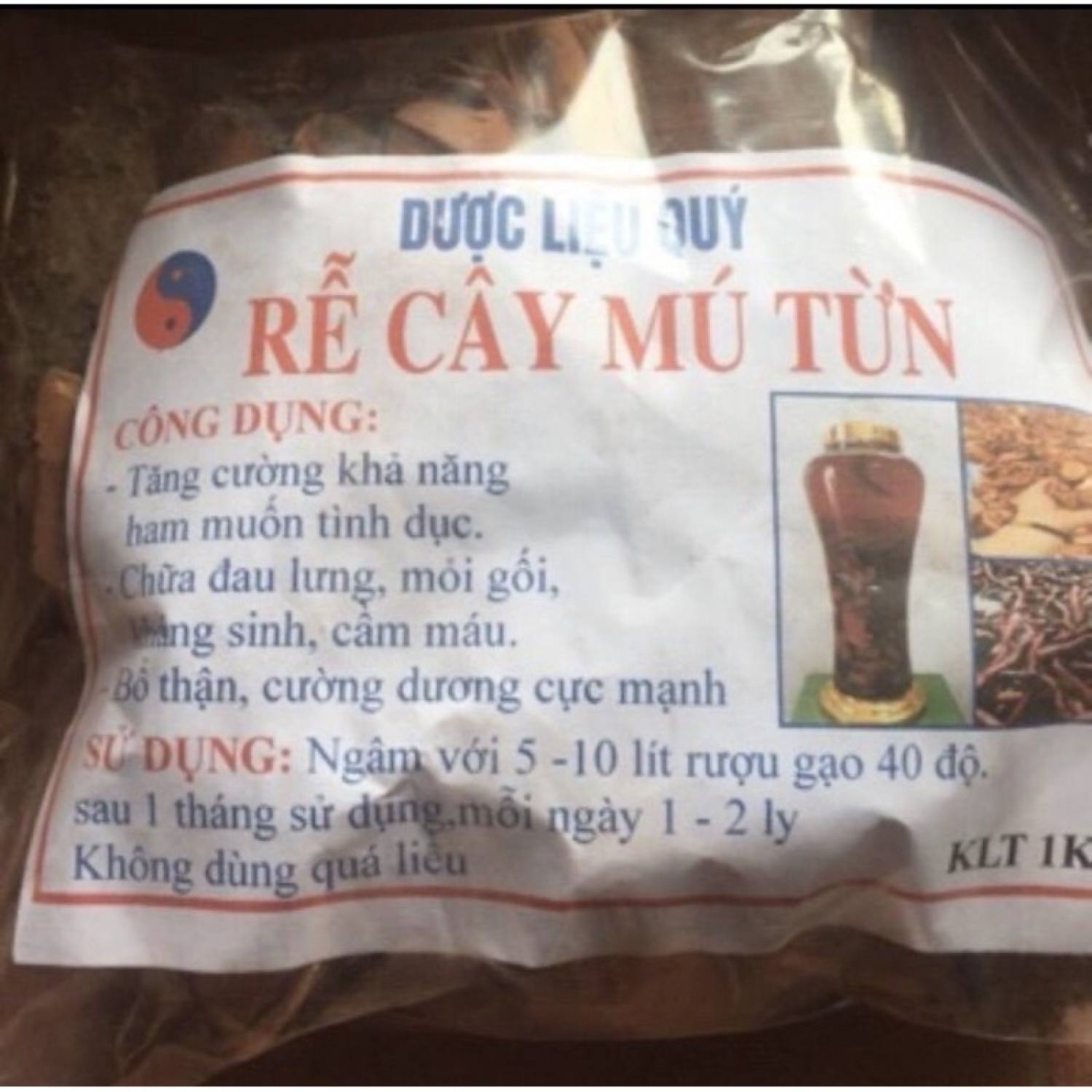 1kg cây mú từn bổ thận tráng dương mt01