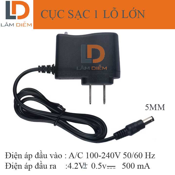 Cục sạc pin và phụ kiện dành cho đèn pin đội đầu
