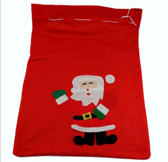 Túi đựng quà Noel chất Nỉ (Size lớn)