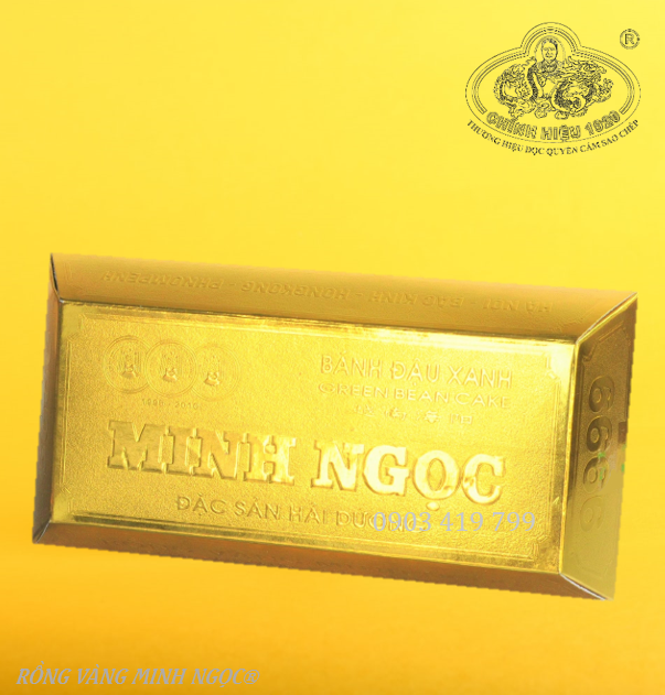 Bánh đậu xanh thỏi vàng rồng vàng minh ngọc a16 / a15 / a20