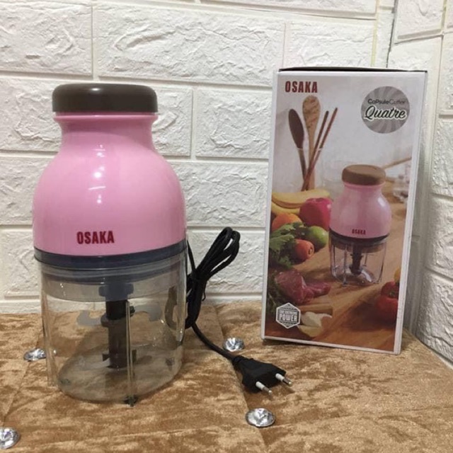 OSAKA NẮP BẰNG - MÁY XAY OSAKA (XAY THỊT, HOA QUẢ, XAY CHÁO CHO EM BÉ) SIÊU BỀN