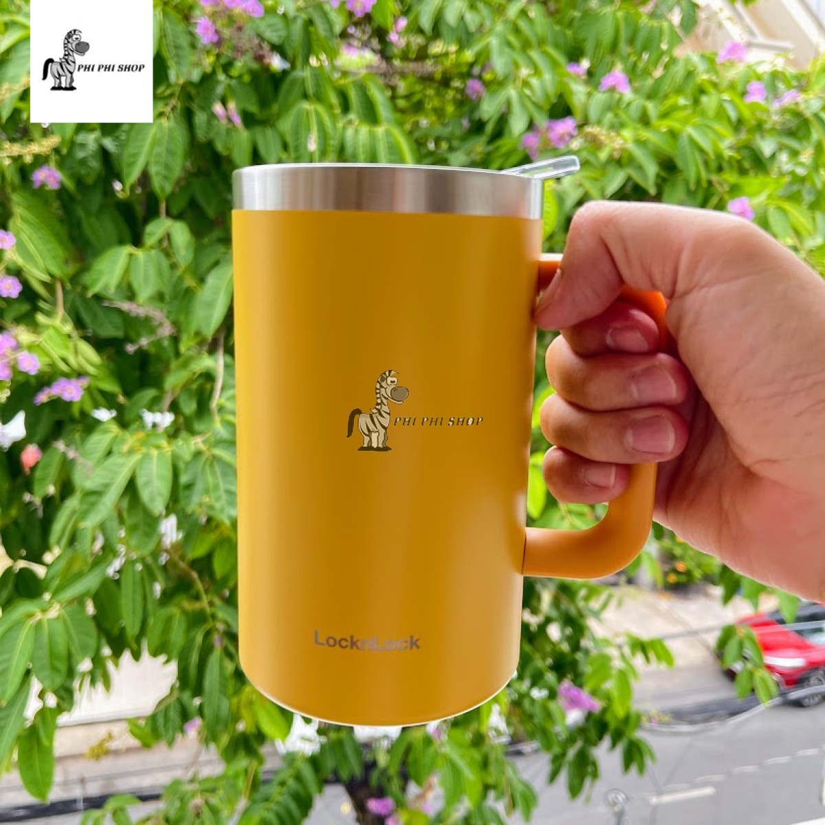 Ly giữ nhiệt Lock&Lock Flat Table Mug 730ml LHC4320