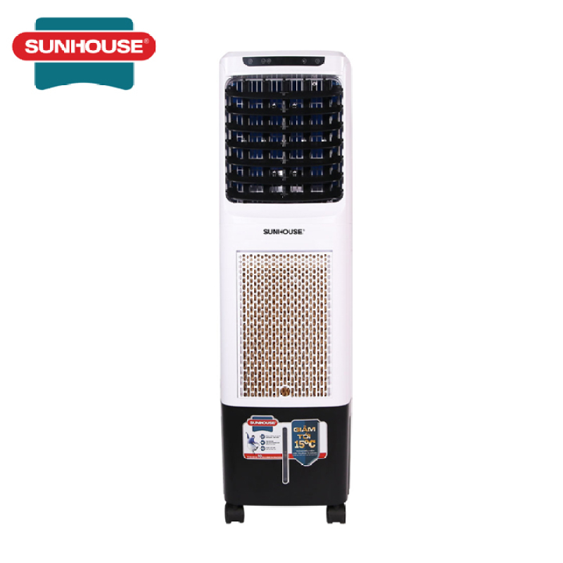 Bảng giá Quạt điều hòa không khí Sunhouse SHD7713, Công suất 85W, Lưu lượng gió 2000m3/h, Diện tích làm mát 20m2, Có điều khiển từ xa, tạo ion âm lọc sạch không khí - Có ảnh, video thật, bảo hành tại nhà