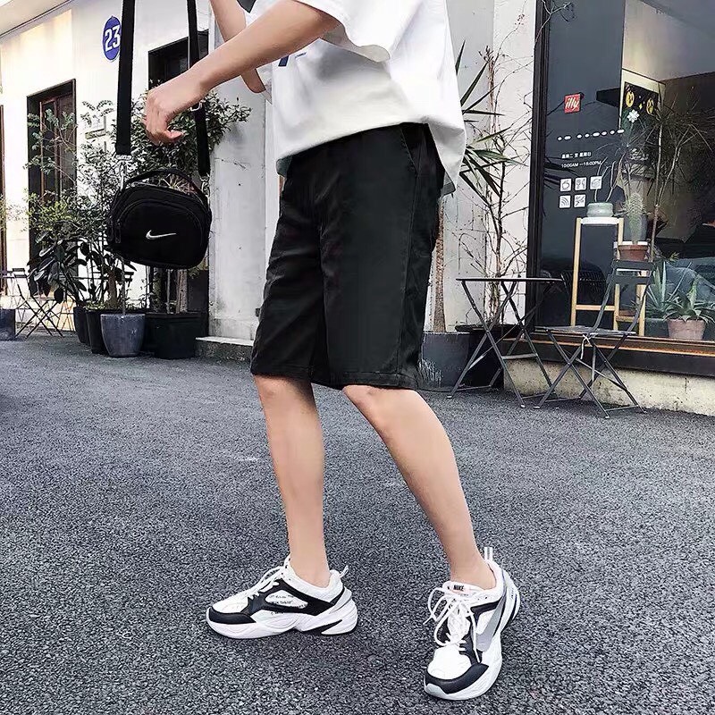 [HCM]Quần Short Kaki Nam Trơn Thời Trang Unisex