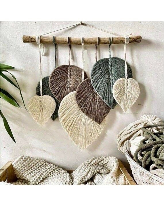 [HCM]Mành Treo Trang Trí Macrame Decor - 8 Lá