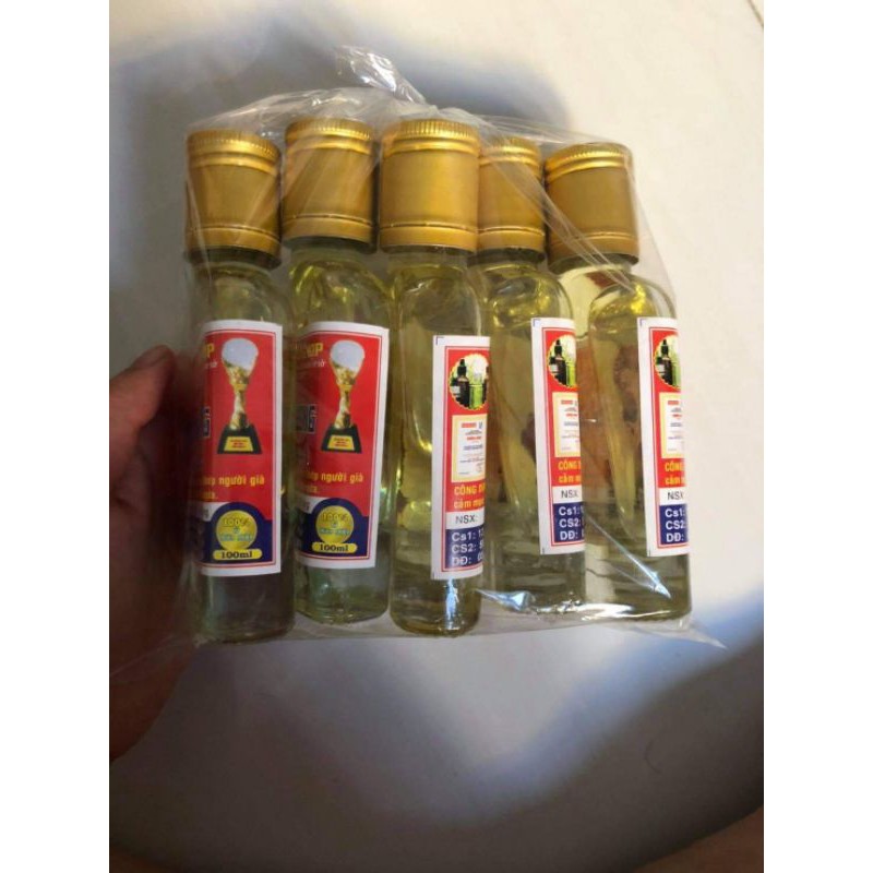 Combo 5 chai Dầu Tràm Hoài Phương loại 100ml