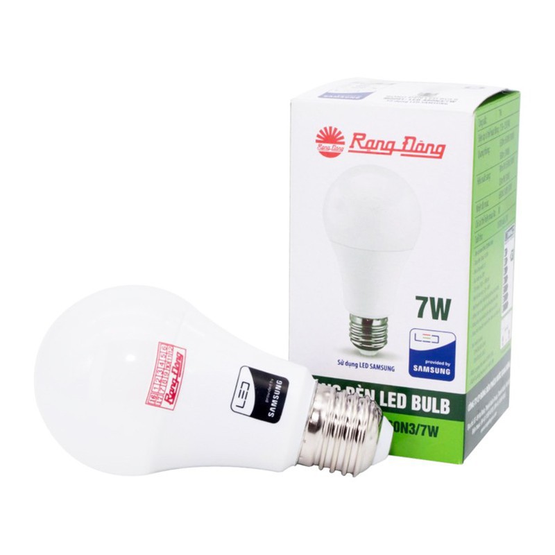 Bóng đèn led bulb rạng đông a60n3 7w