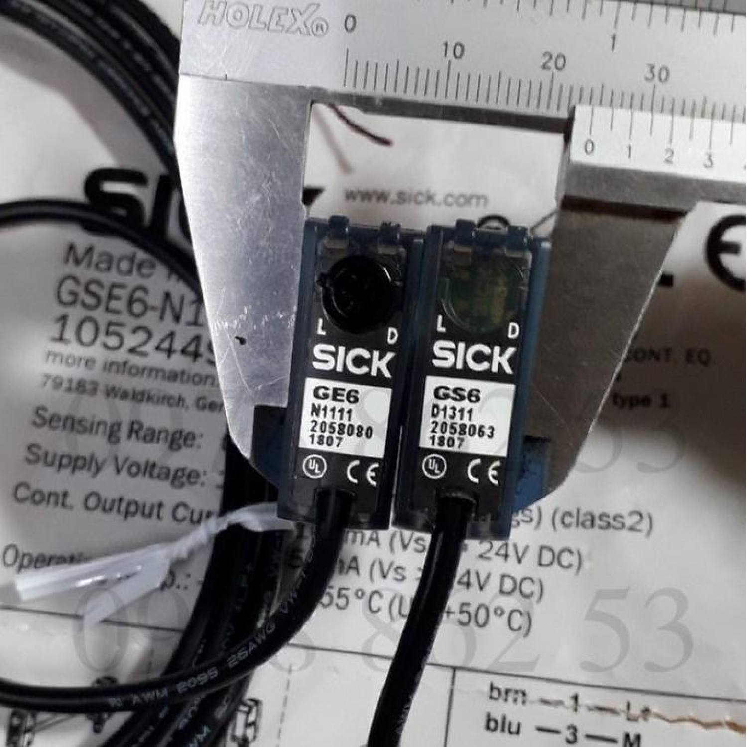 Cảm biến quang GSE6 (GE6-N1111+GE6-D1311)