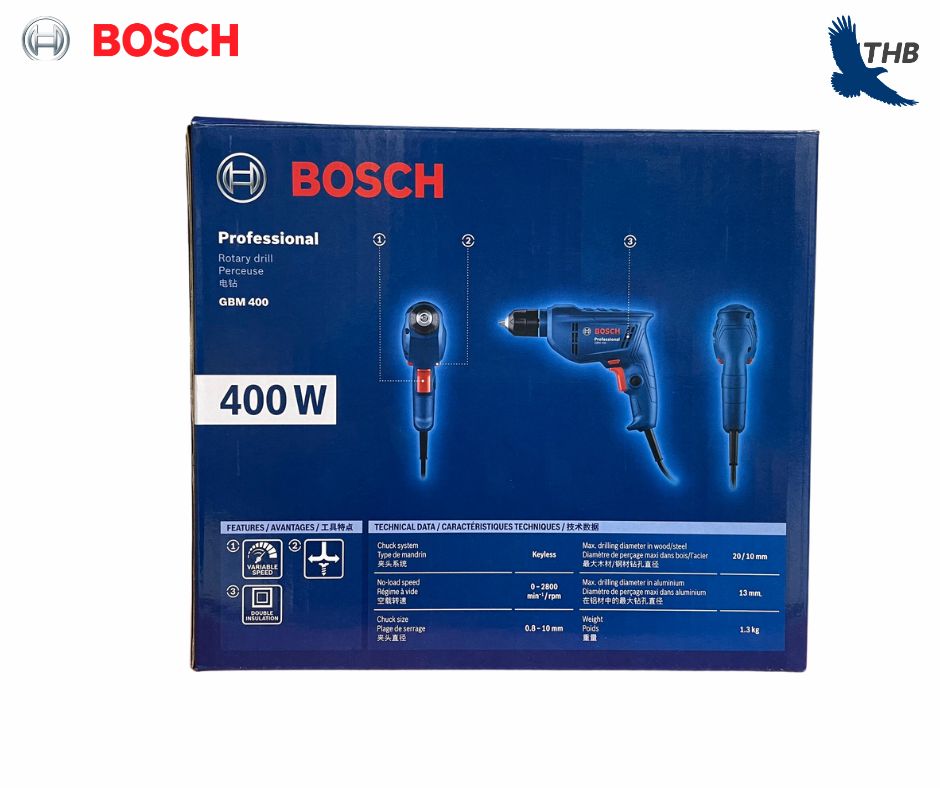 Máy khoan cầm tay Bosch GBM 400