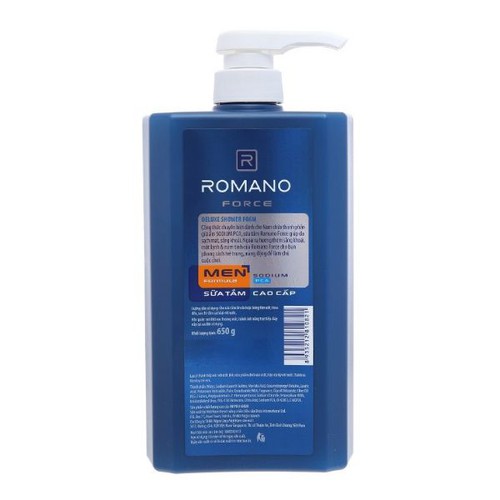 Sữa tắm Cao Cấp Romano Force 650g
