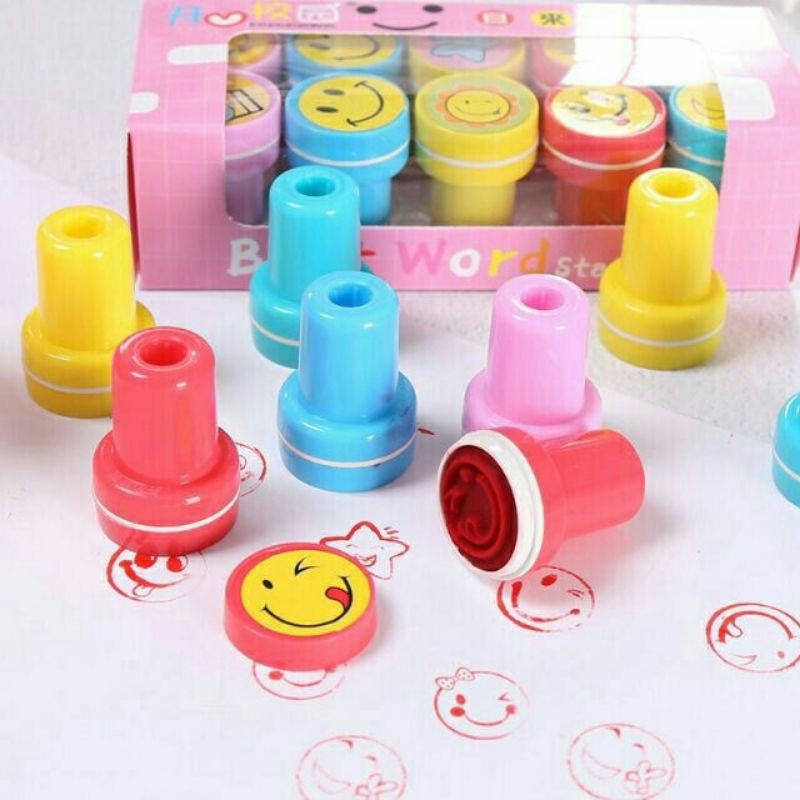 [HCM]Vỉ 10 Con Dấu Đồ Chơi Ngộ Nghĩnh