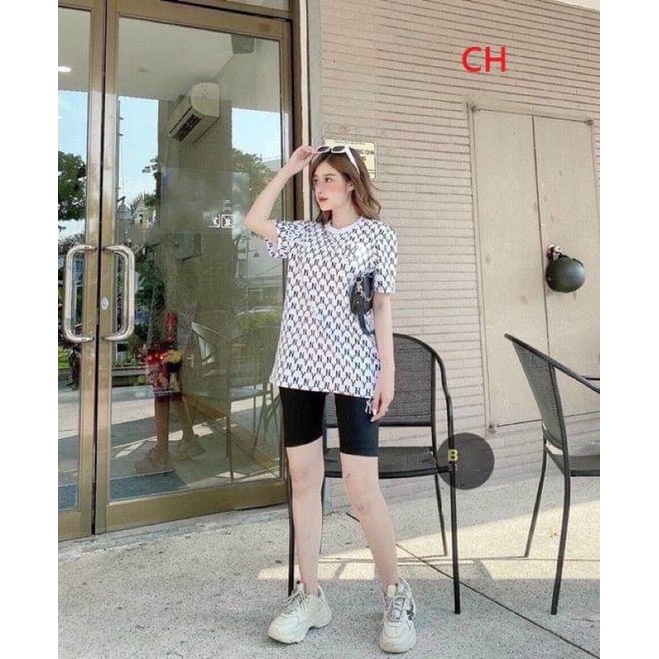 SÉT LỬNG CHỮ NHIỀU LÔ GÔ NGỰC + QUẦN LEGGING