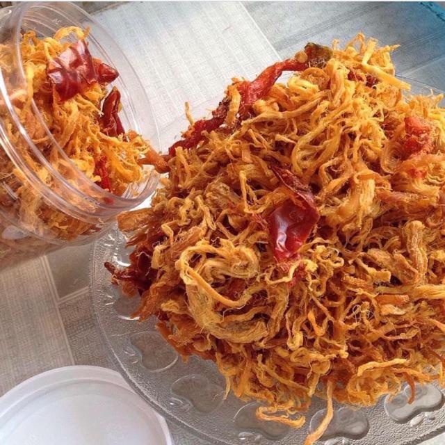 500gr CƠM CHÁY LẮC KHÔ GÀ & KHÔ RUỐC