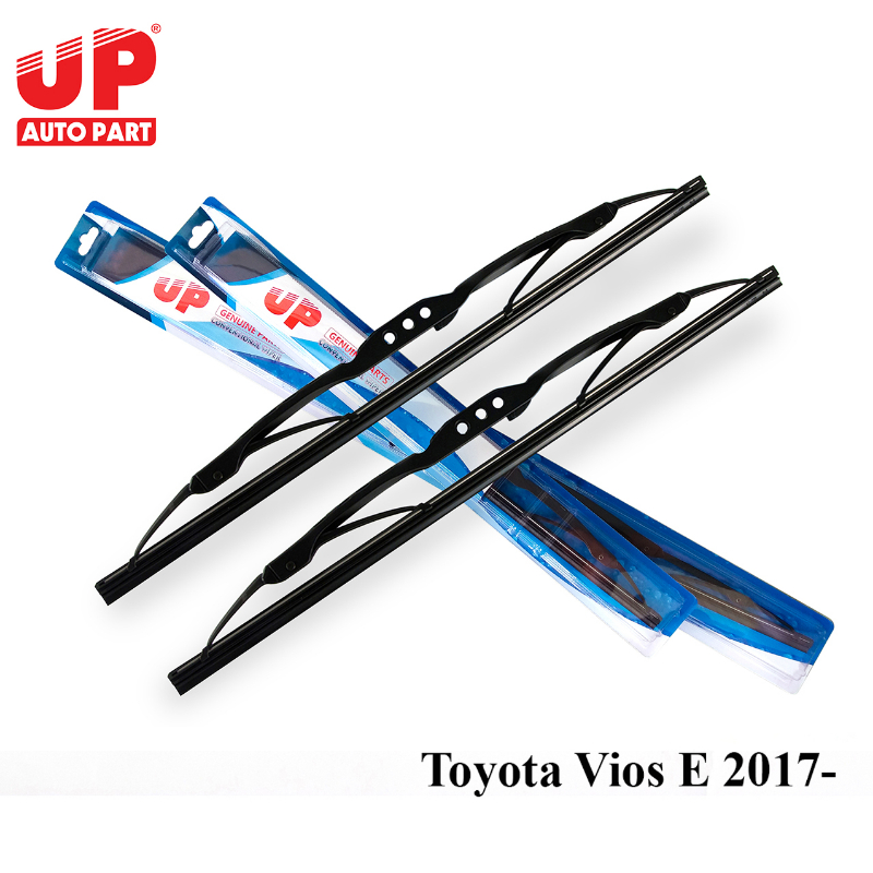 Toyota Vios E 2017 car rain wiper blade set-up genuine hard bone