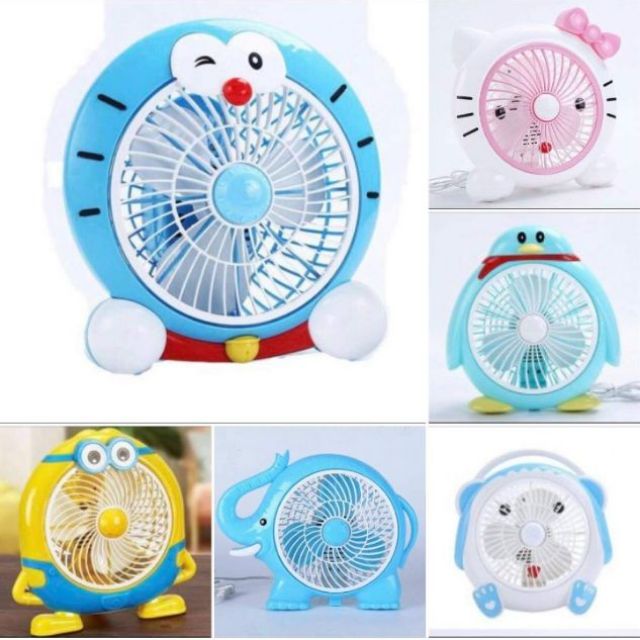 Quạt Để Bàn Hình Thú Cao Cấp Loại Lớn Siêu Mát ( 32 x 32 cm )
