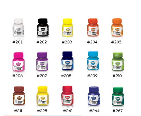 Màu Poster Colour 20ml Master Art (Hủ Thủy Tinh)