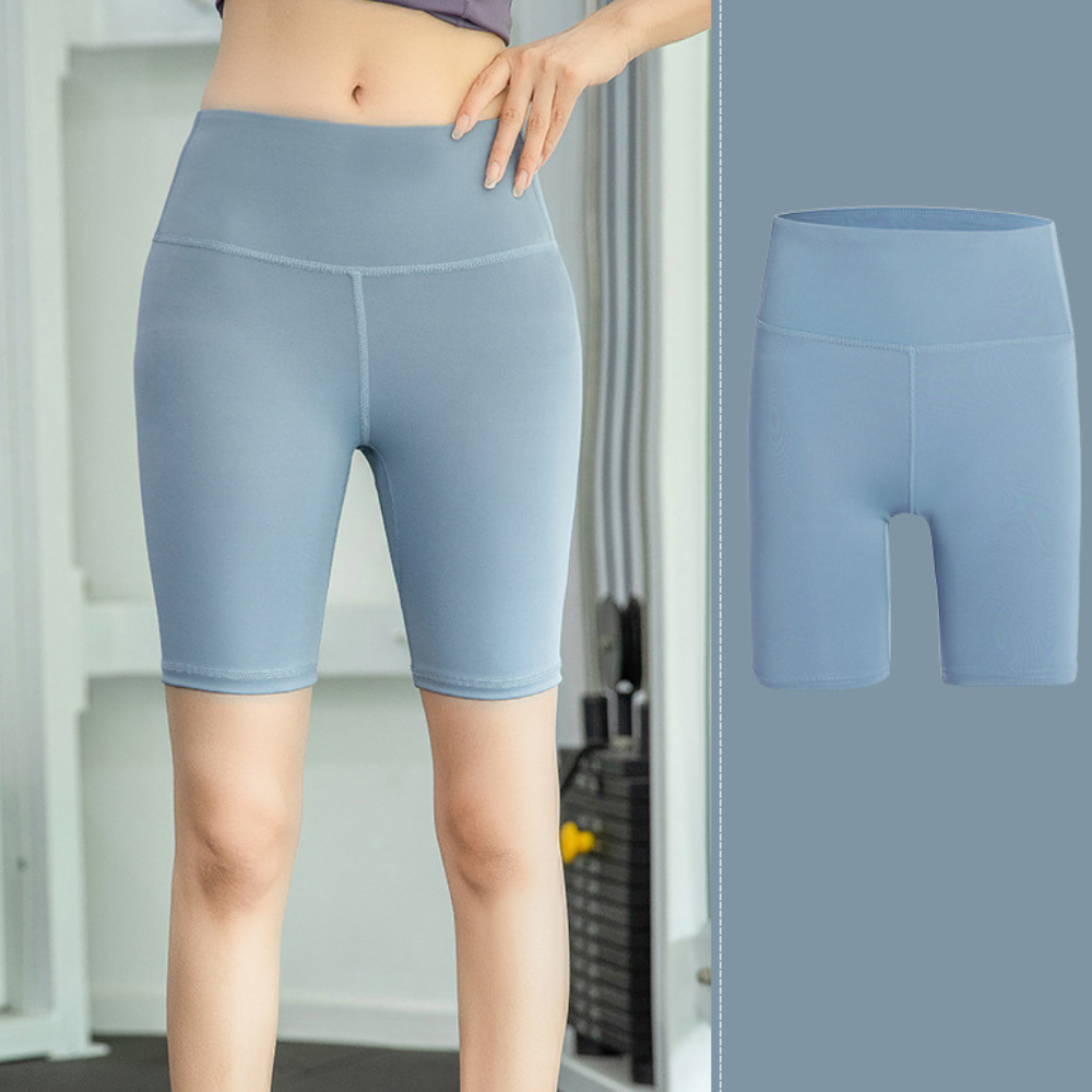 Quần Lửng Legging Tập Gym Nữ, Thun Lạnh Co Giãn Tốt