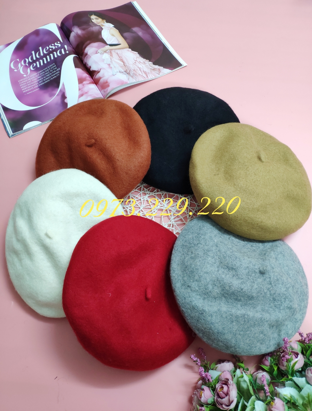 Mũ Nồi Beret Quảng Châu Túi Zip
