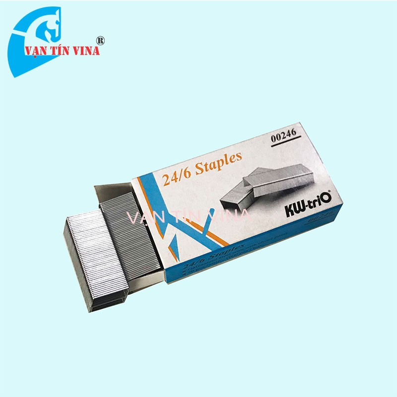 [HCM]Kim bấm KWTrio 24/6 ( 10 hộp nhỏ)