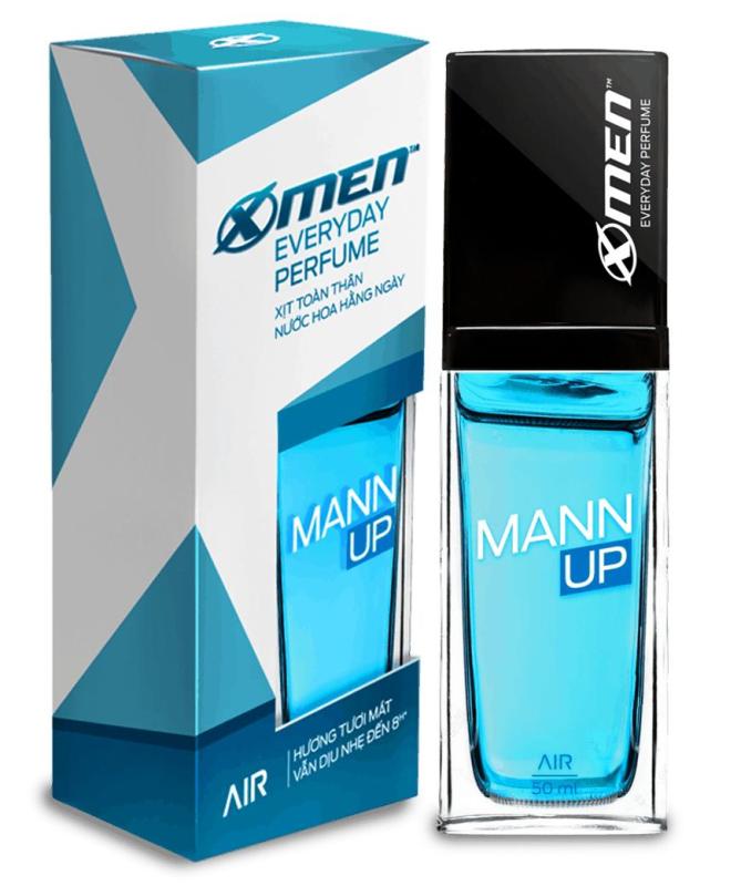 Xịt nước Hoa Toàn Thân X-Men Everyday Perfume Mann Up Air (tươi mát)/Amber (nồng ấm) 50ML cao cấp