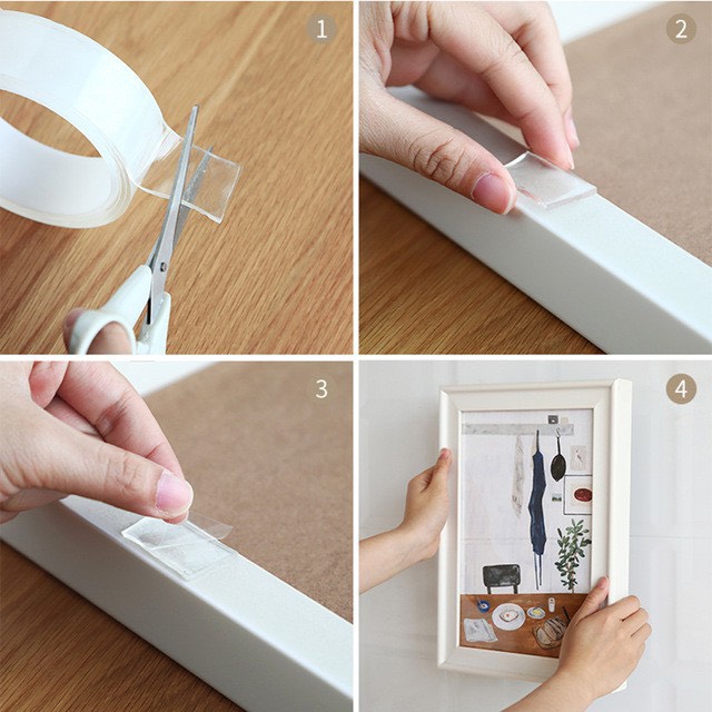 [HCM]0182 Băng Keo Đa Năng 2 Mặt Siêu Dính 3M