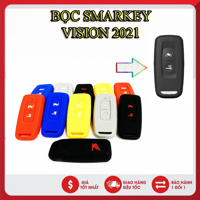 Bọc chìa khóa vision 2021 - bọc chìa khóa smartkey silicon